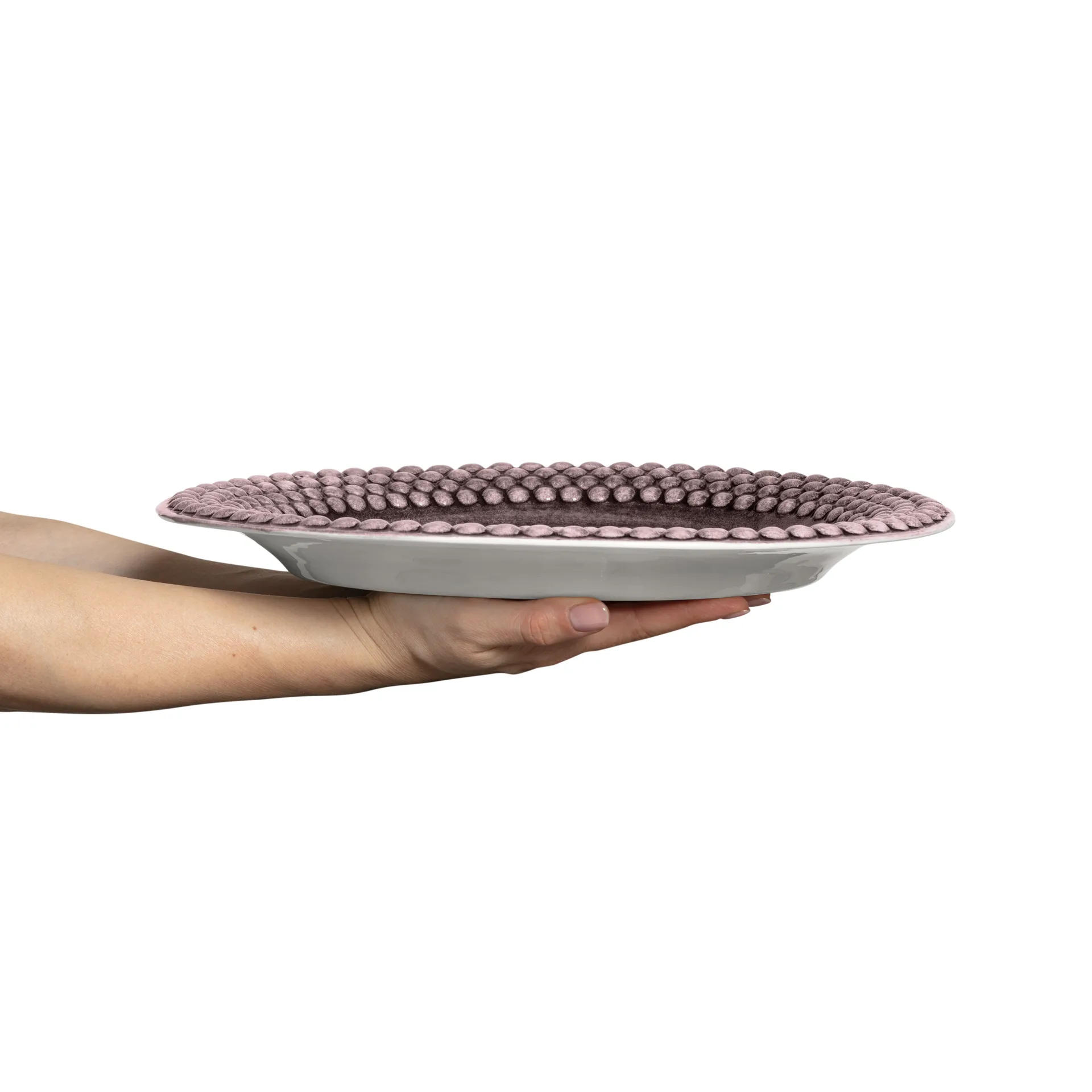 Bubbles oval 碟 35 cm, Plum Mateus