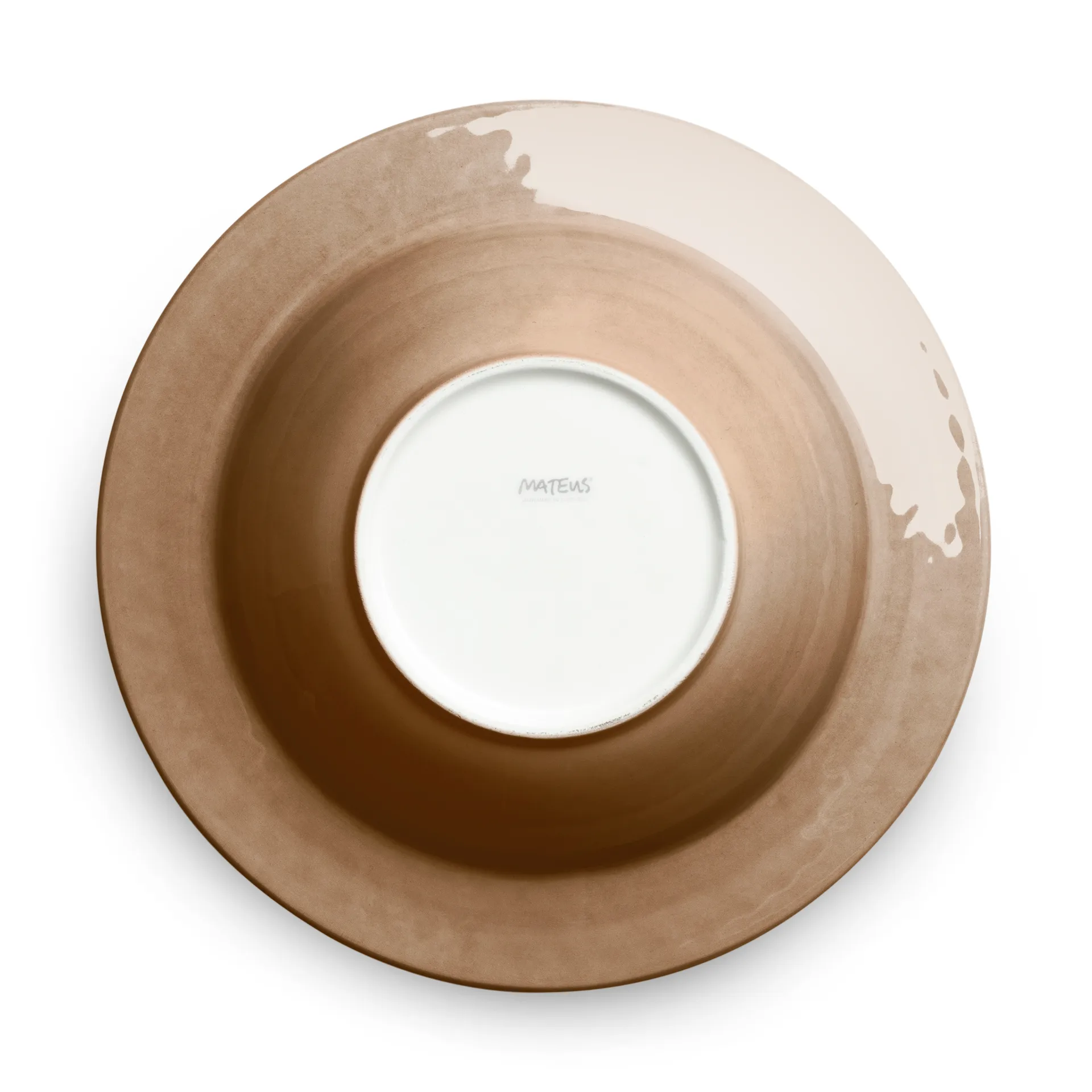 Bubbles soup 盘子 25 cm, cinnamon Mateus