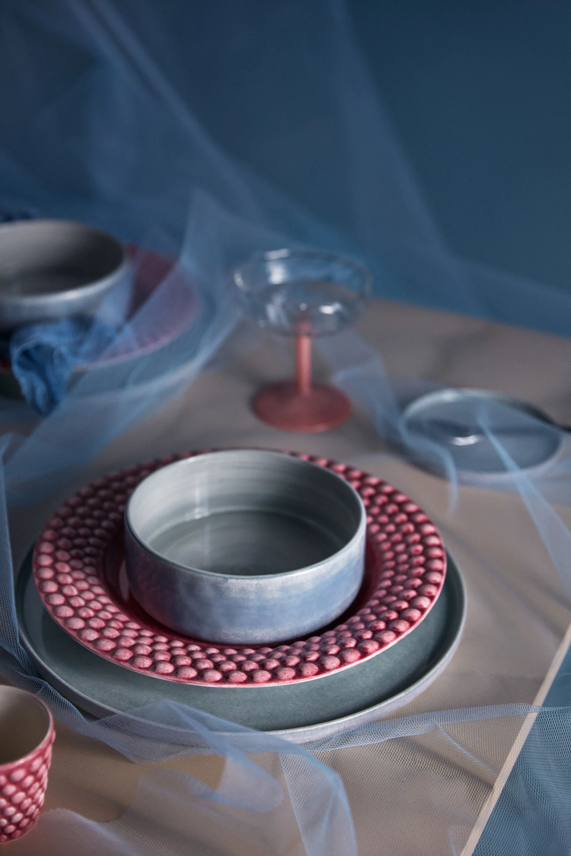 Bubbles soup 盘子 25 cm, 粉色 Mateus