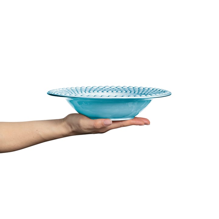 Bubbles soup 盘子 25 cm, 绿松石色 Mateus