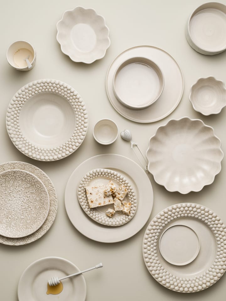 Lace 盘子 20 cm, 白色 Mateus