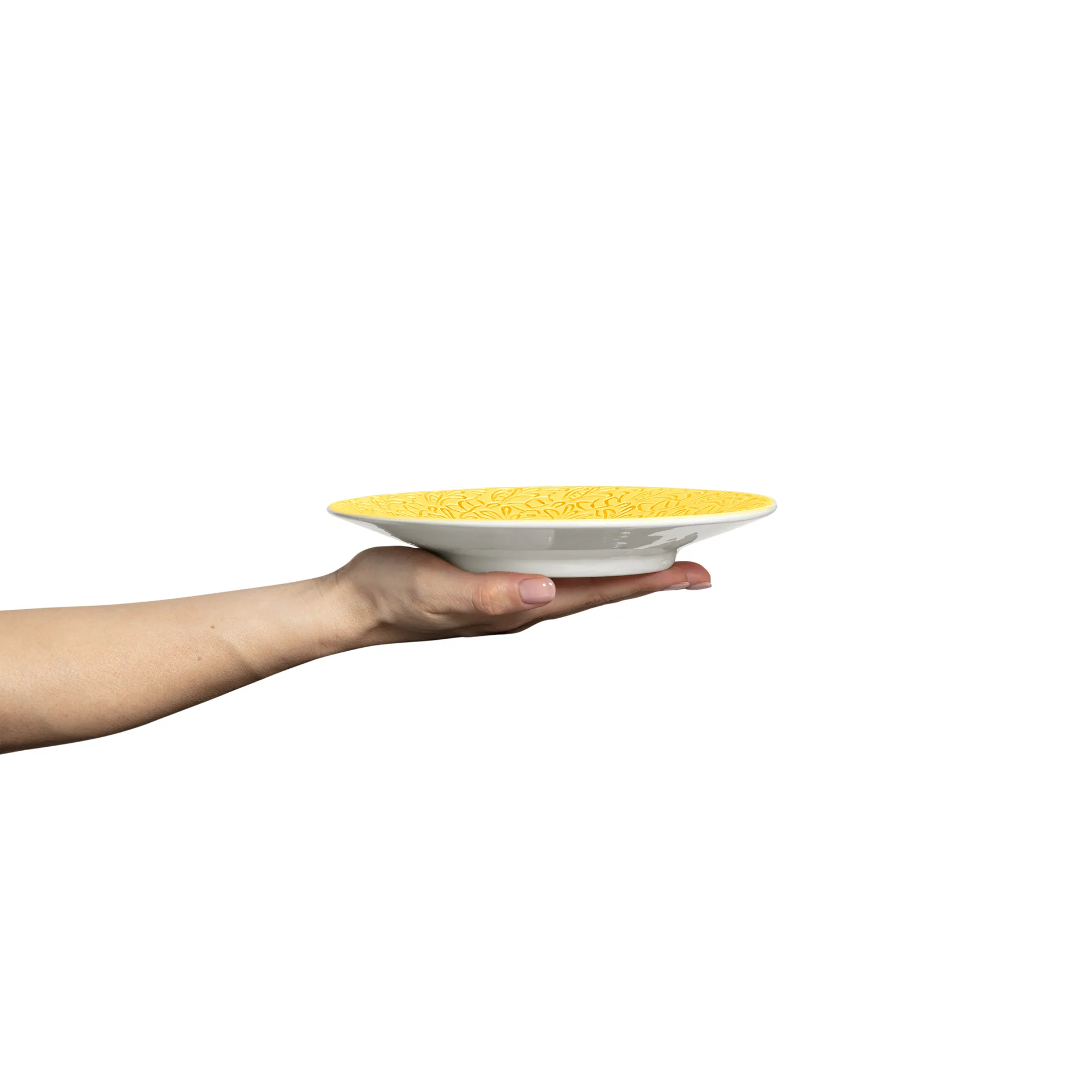 Lace 盘子 20 cm, 黄色 Mateus