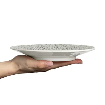 Lace 盘子20cm - 灰色 - Mateus