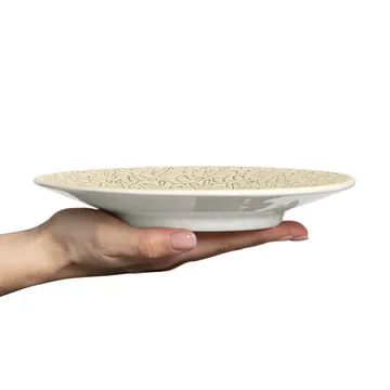 Lace 盘子20cm - 沙色 - Mateus