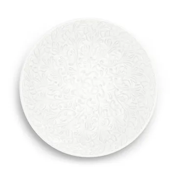 Lace 盘子20cm - 白色 - Mateus