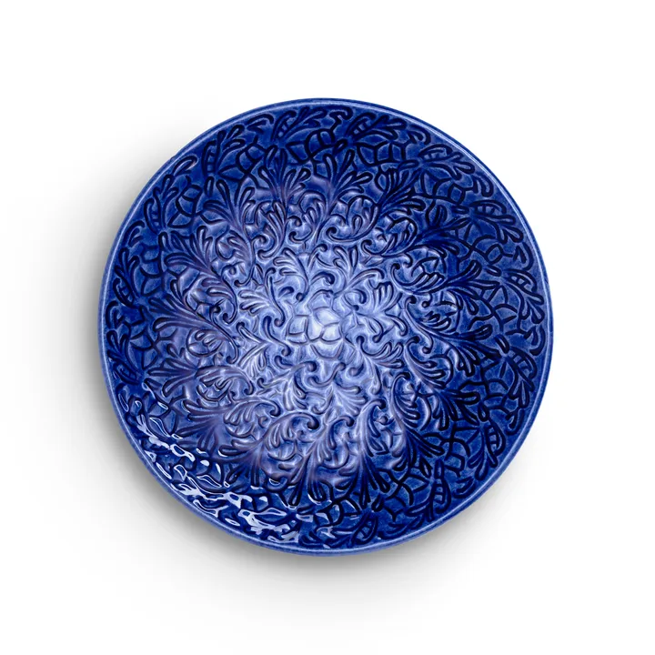 Lace 盘子20cm - 蓝色 - Mateus