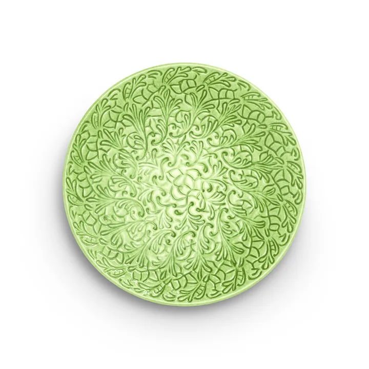 Lace 盘子20cm - 绿色 - Mateus