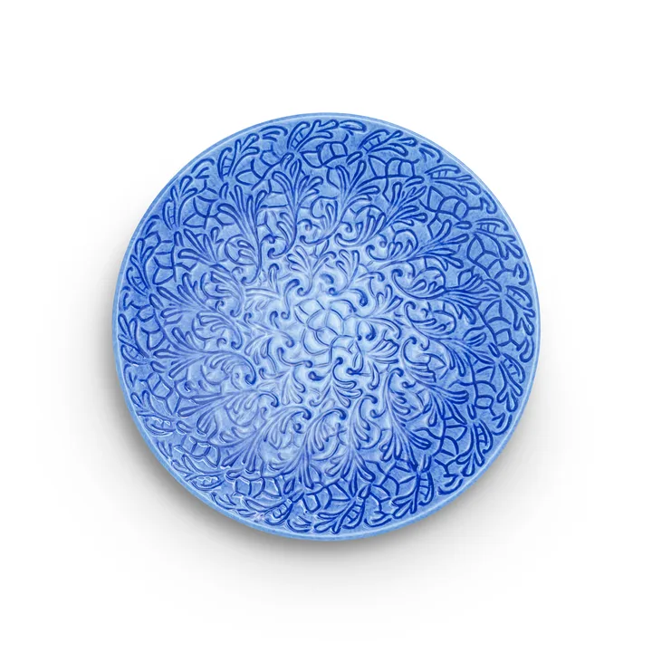 Lace 盘子20cm - 浅蓝色 - Mateus