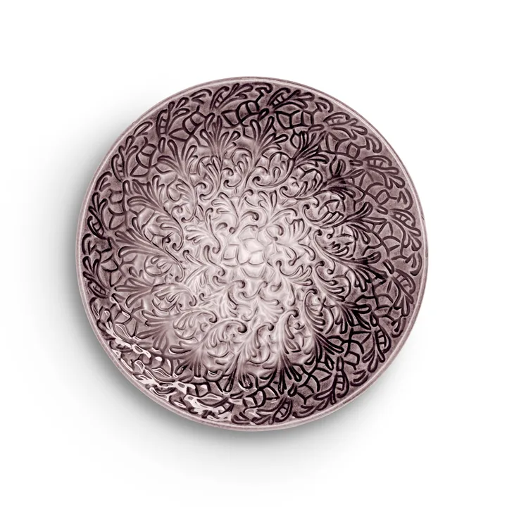 Lace 盘子20cm - 深紫红色 - Mateus