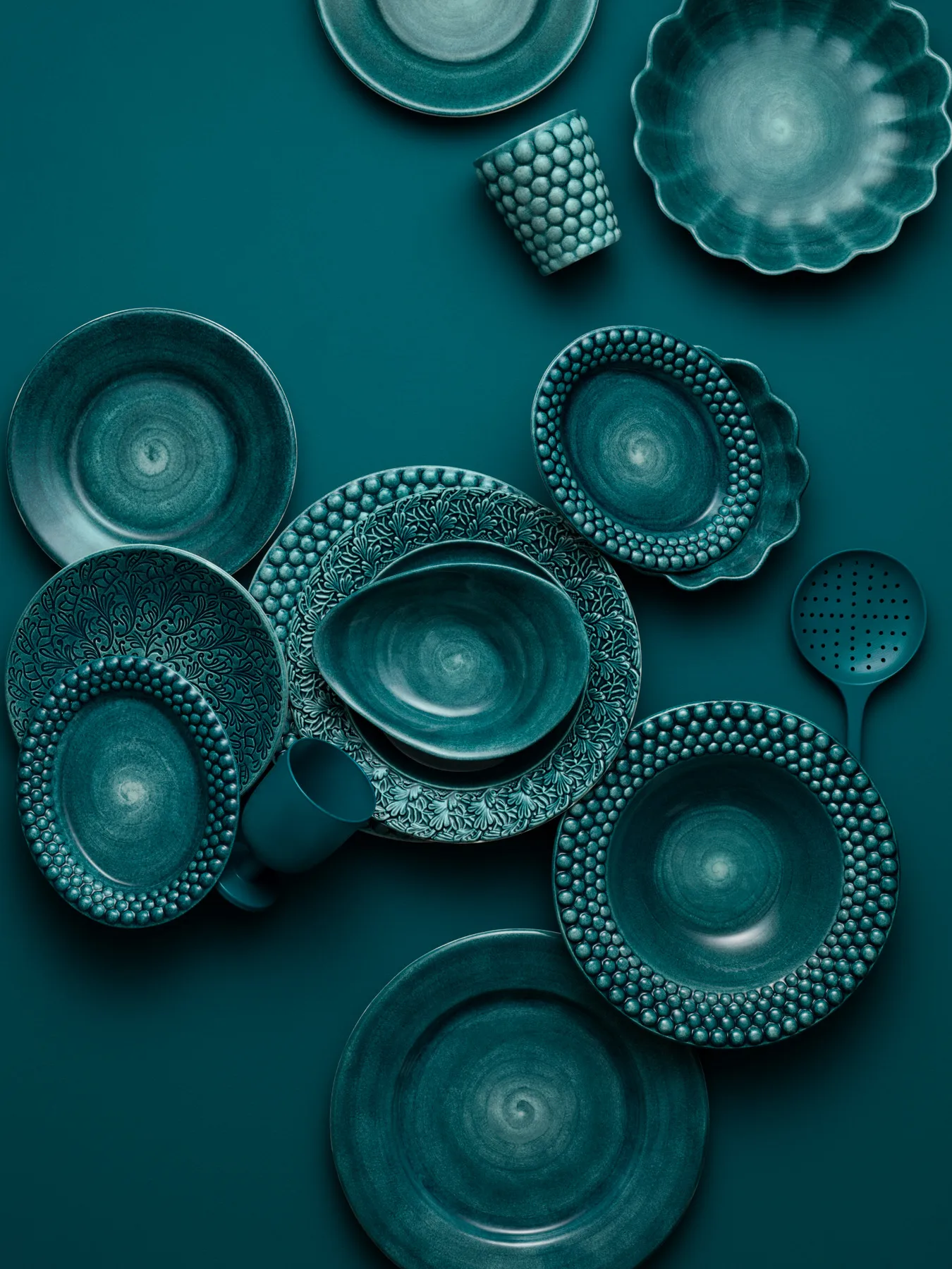 Lace 盘子 25 cm, Ocean Mateus