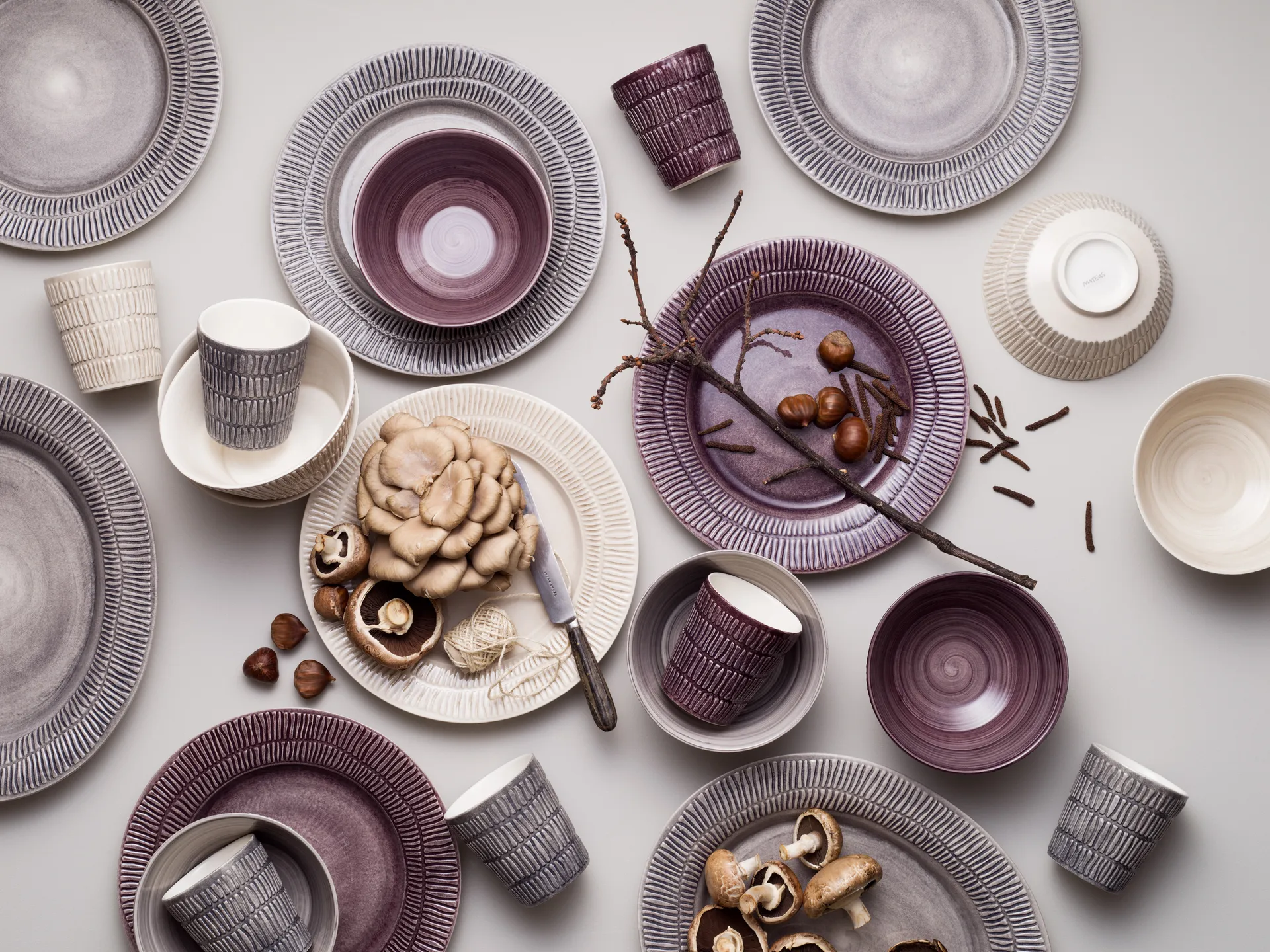 Lace 盘子 25 cm, Plum Mateus