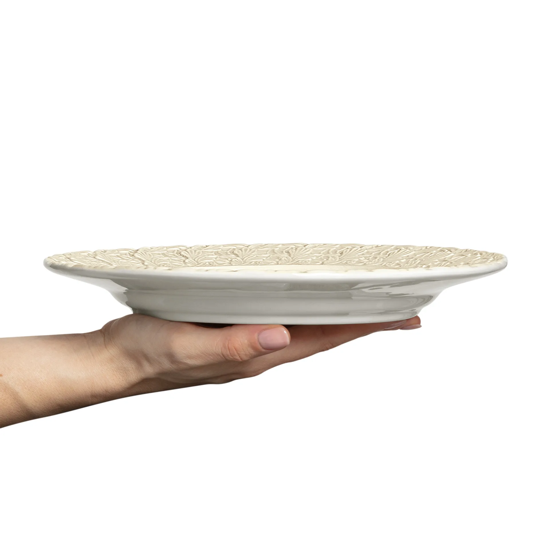 Lace 盘子 25 cm, 沙色 Mateus