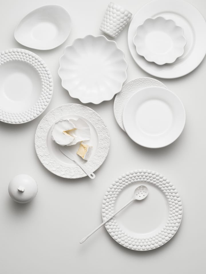 Lace 盘子 25 cm, 白色 Mateus