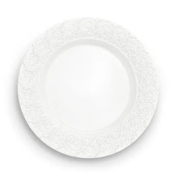Lace 盘子25cm - 白色 - Mateus