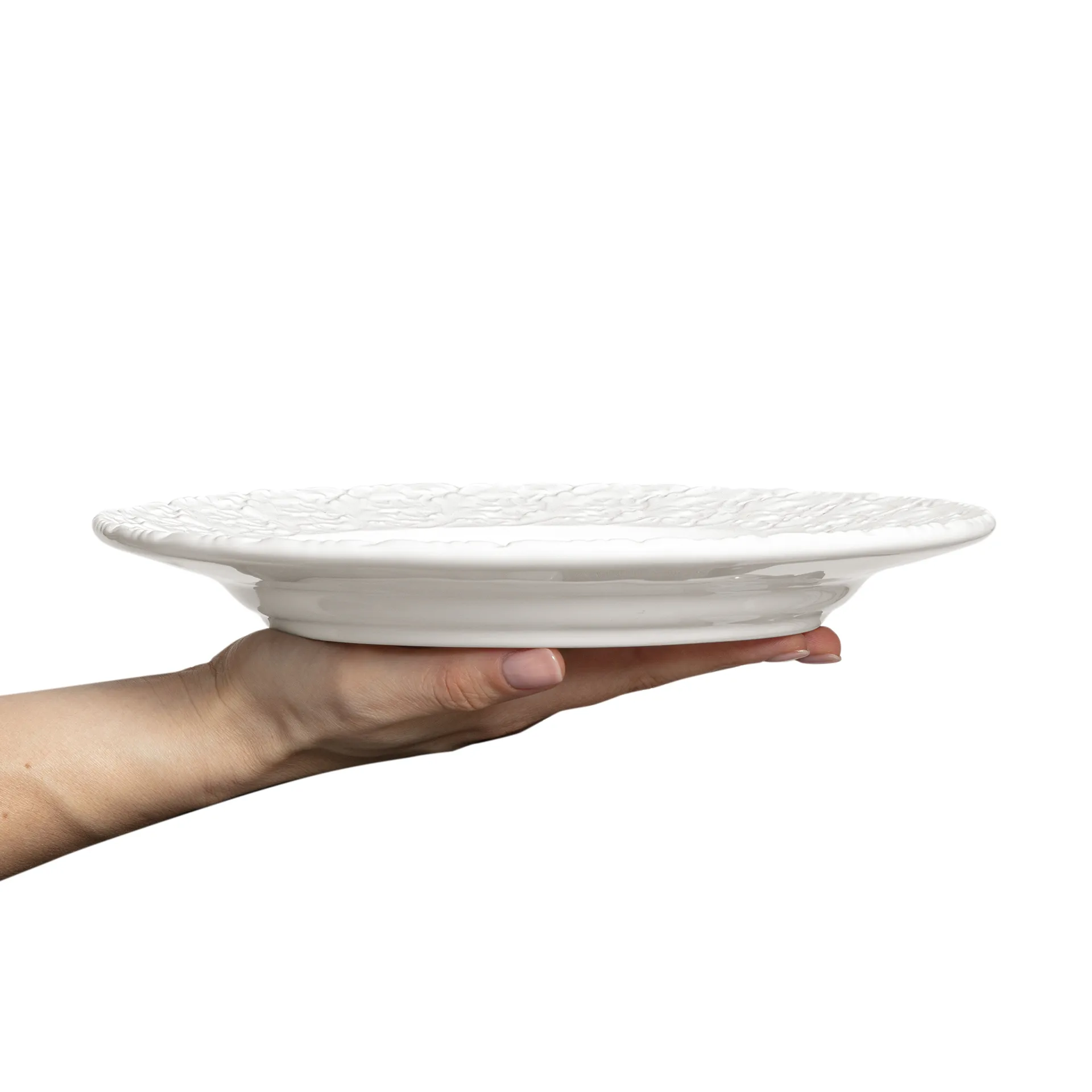 Lace 盘子25cm, 白色 Mateus