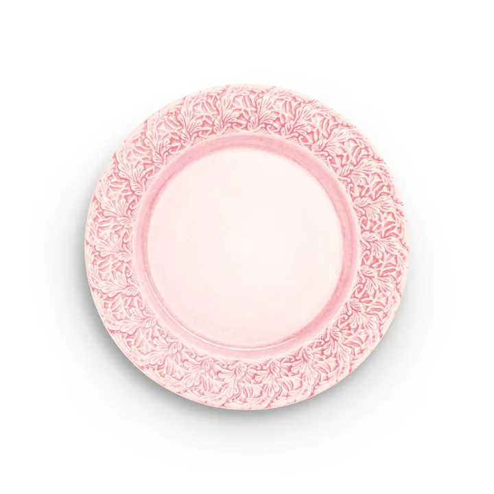 Lace 盘子25cm - 浅粉色 - Mateus