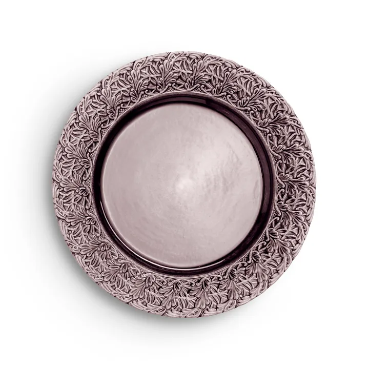 Lace 盘子25cm - 深紫红色 - Mateus