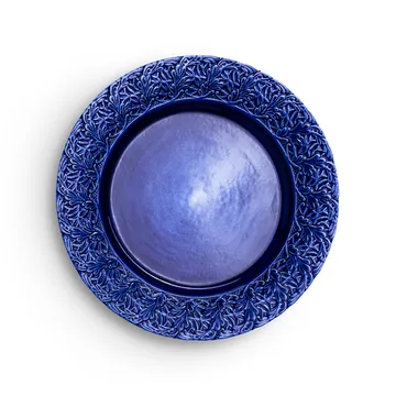 Lace 盘子25cm - 蓝色 - Mateus