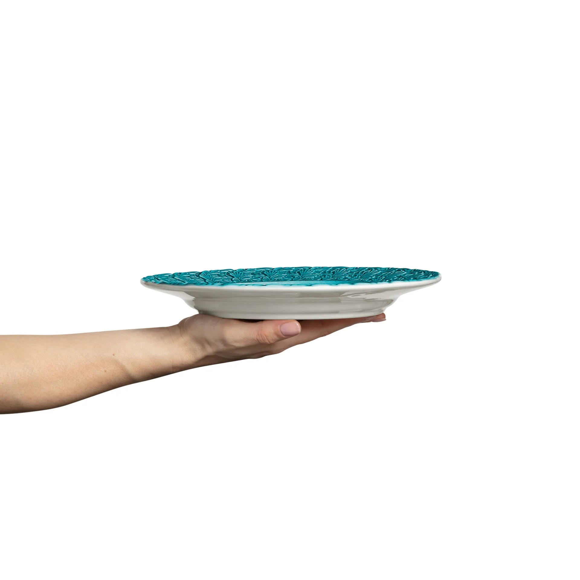 Lace 盘子25cm, 海洋蓝 Mateus
