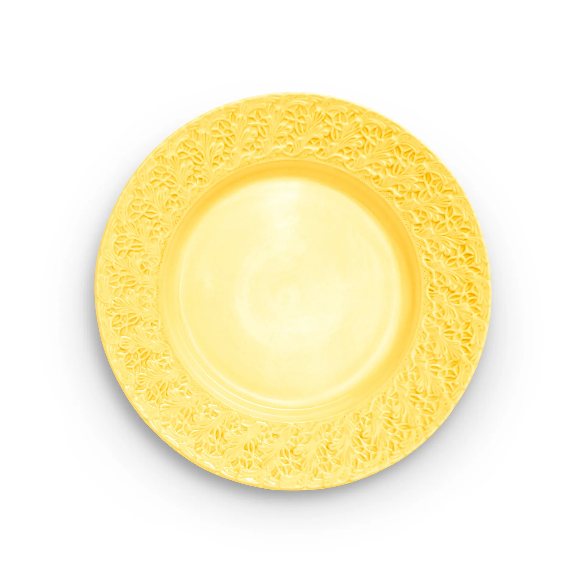 Lace 盘子 32 cm, 黄色 Mateus