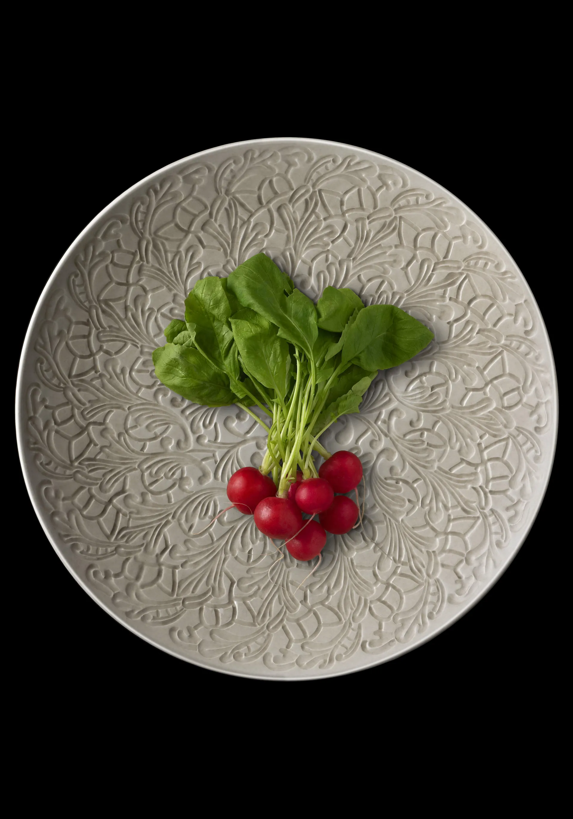 Lace 碟 34 cm, 灰色 Mateus