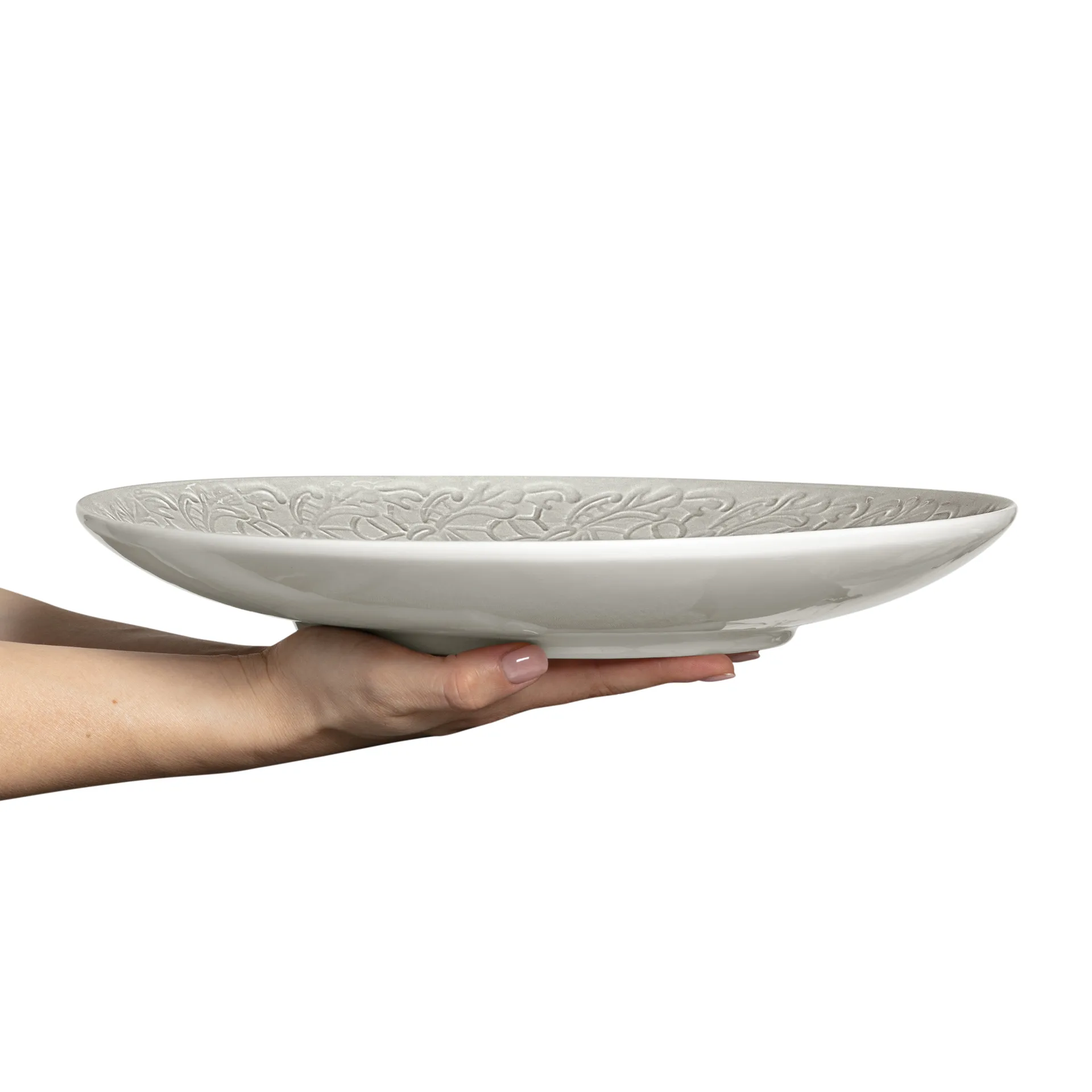 Lace 碟34cm, 灰色 Mateus