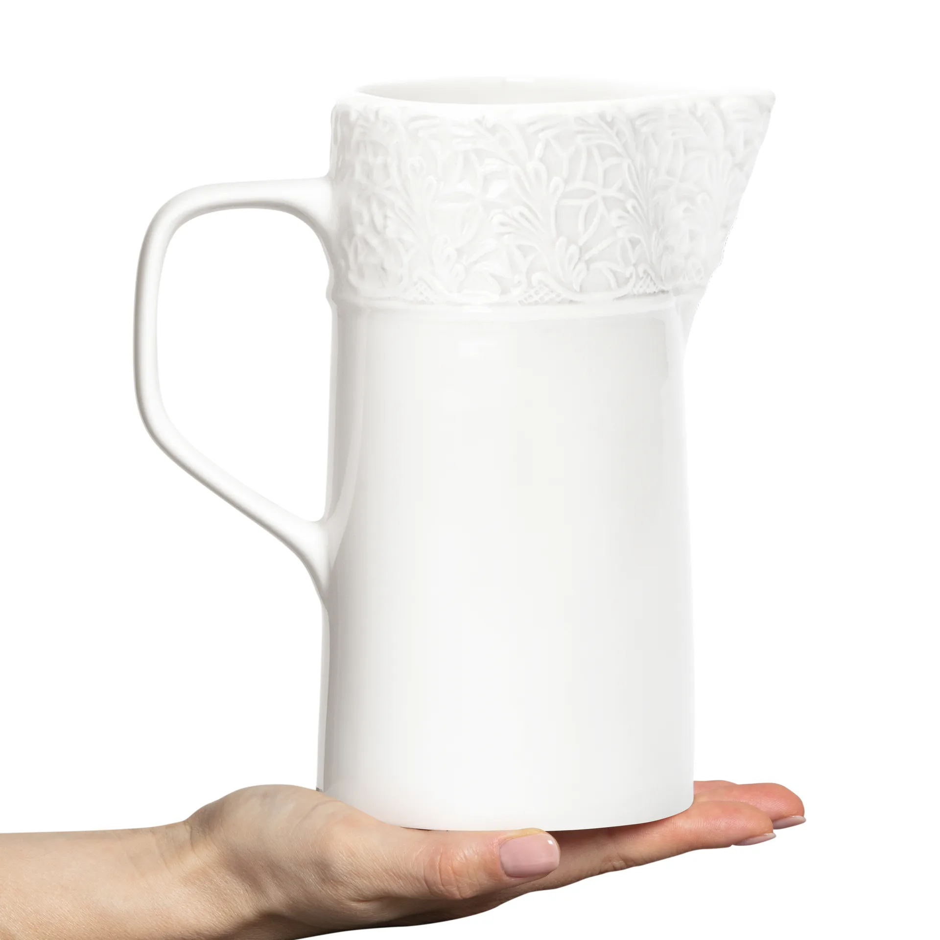 Lace pot 1.2 l, 白色 Mateus
