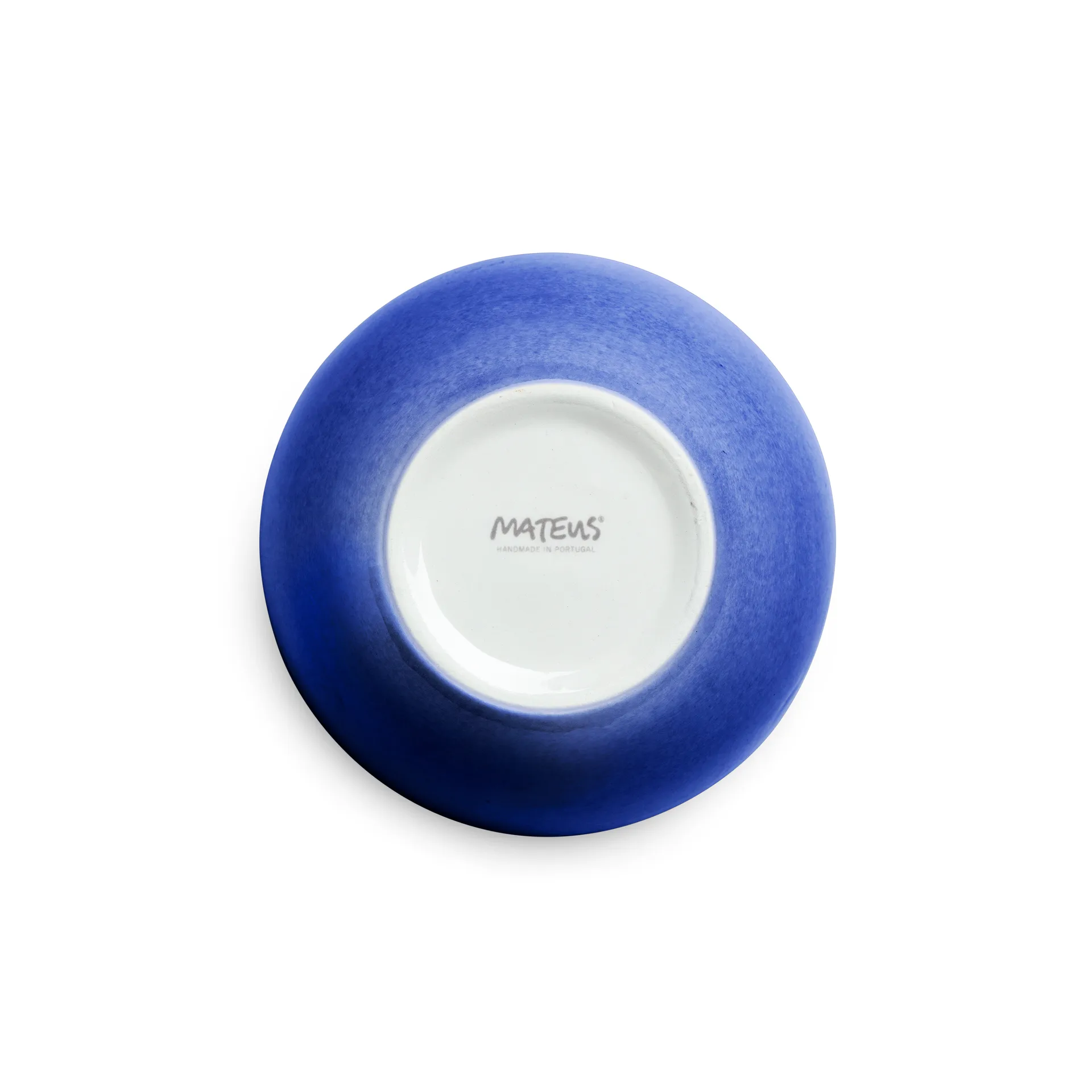 Mateus 12cm经典手工有机陶瓷碗, 蓝色 Mateus