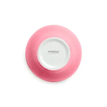 Mateus 12cm经典手工有机陶瓷碗 - 粉色 - Mateus