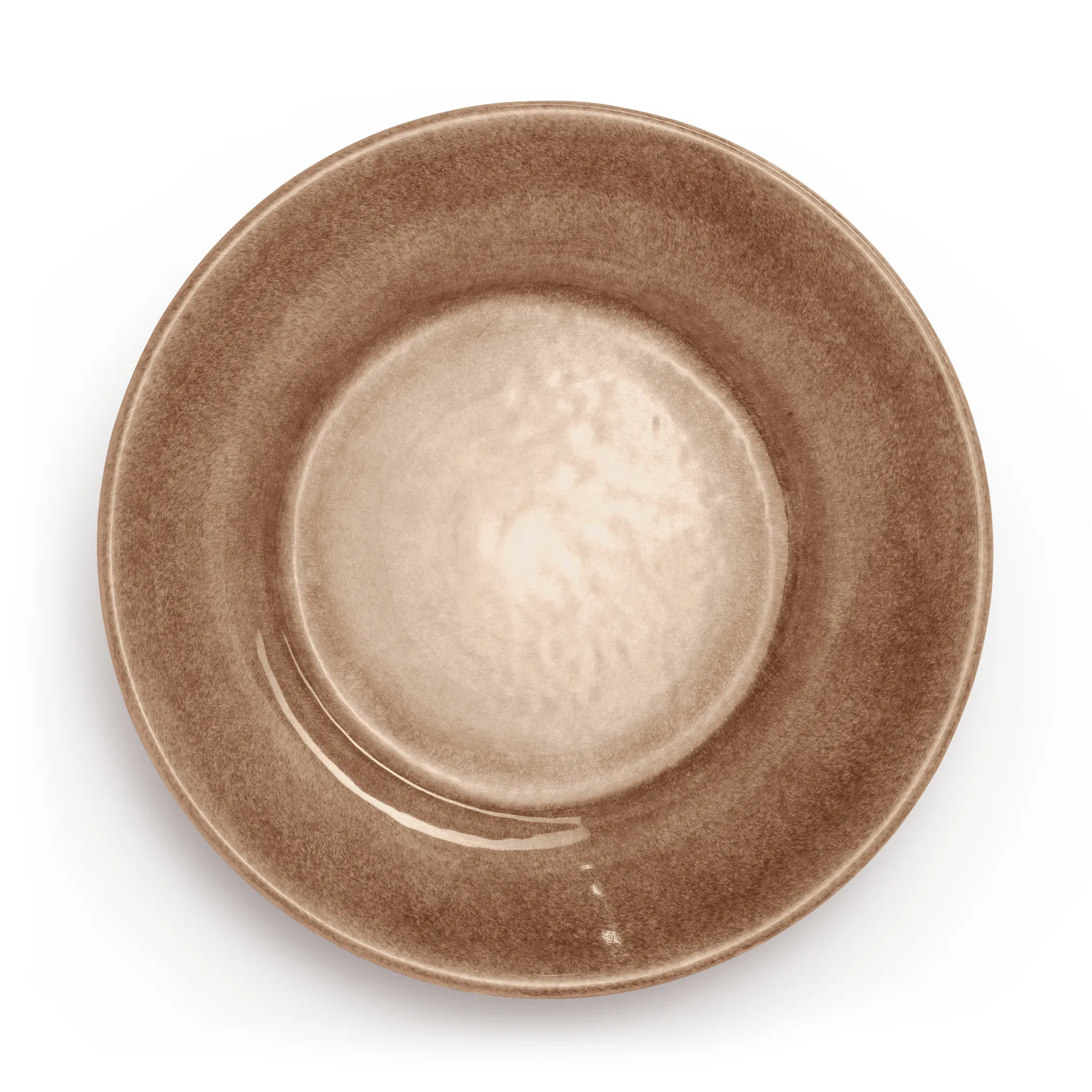 Mateus 21cm手工手绘基础款餐盘, cinnamon Mateus