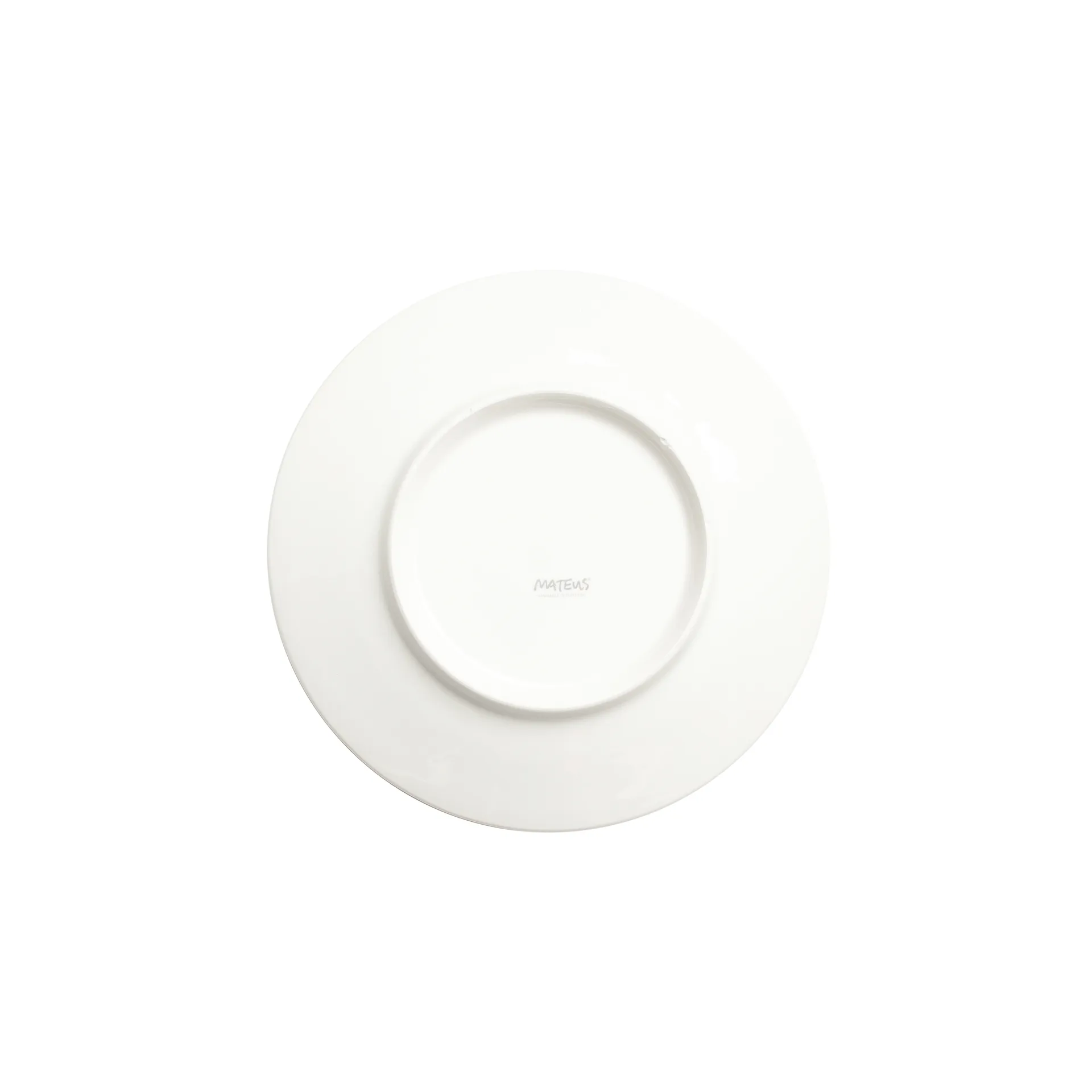 Mateus 21cm手工手绘基础款餐盘, Light 蓝色 Mateus