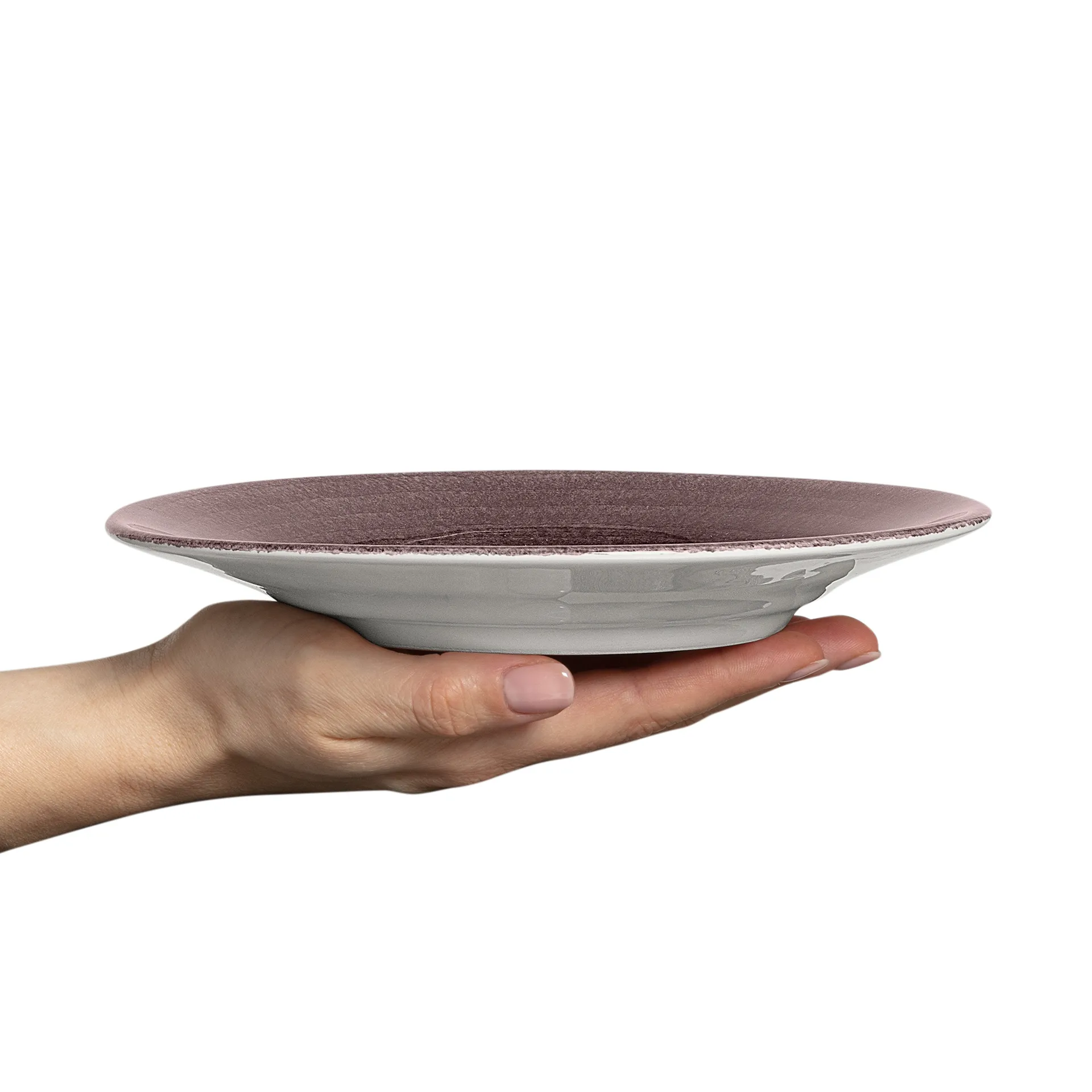 Mateus 21cm手工手绘基础款餐盘, Plum Mateus