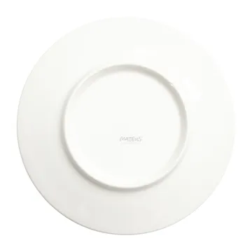 Mateus 21cm手工手绘基础款餐盘 - 白色 - Mateus