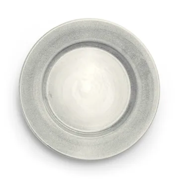 Mateus 28cm手工手绘基础款餐盘 - 灰色 - Mateus