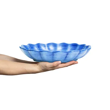 Mateus 31cm 牡蛎陶瓷碗 - Light 蓝色 - Mateus