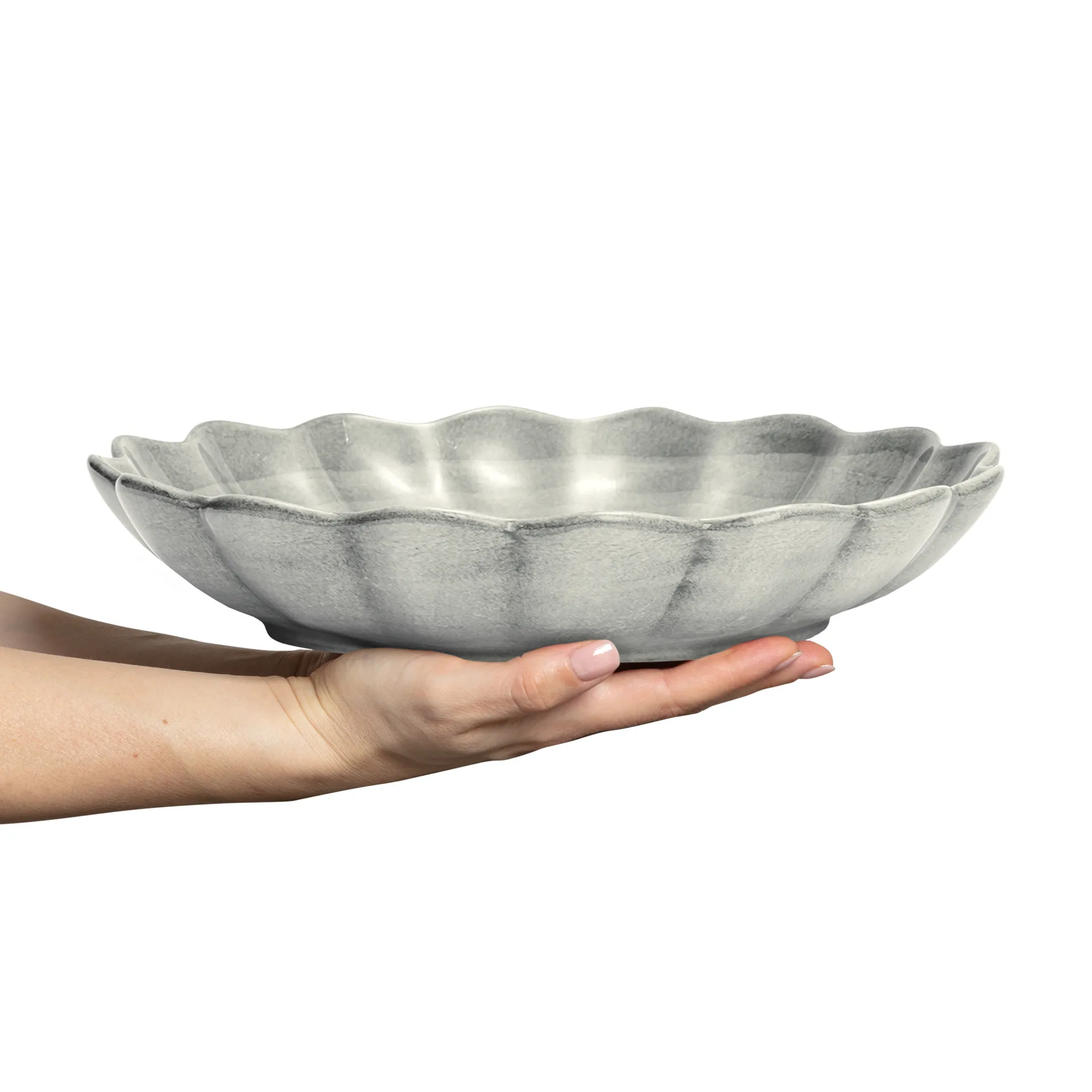 Mateus 31cm 牡蛎陶瓷碗, 灰色 Mateus