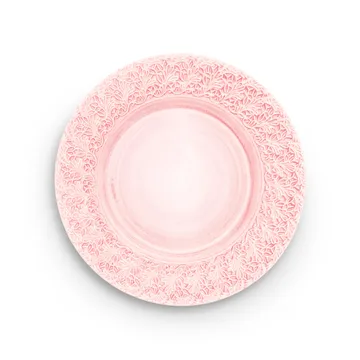 Mateus 32cm蕾丝纹手工餐盘 - Light 粉色 - Mateus