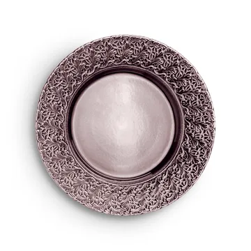Mateus 32cm蕾丝纹手工餐盘 - Plum - Mateus