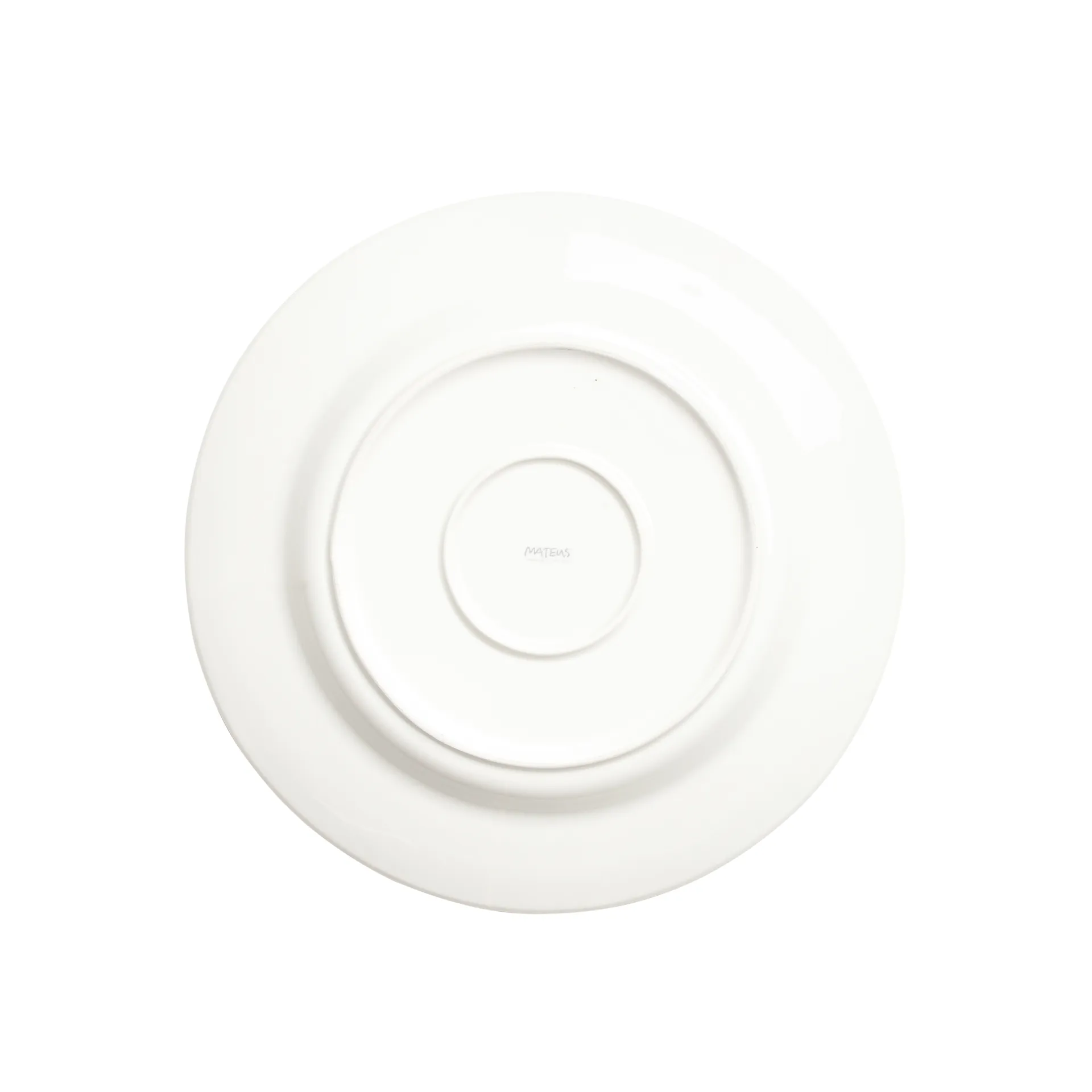 Mateus 32cm蕾丝纹手工餐盘, 绿色 Mateus