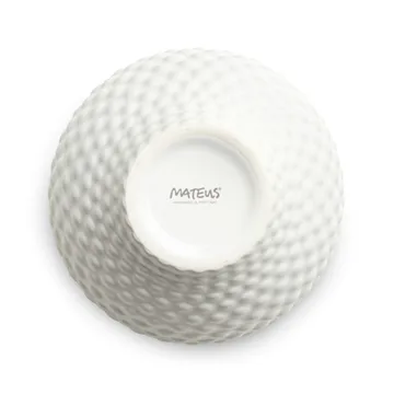 Mateus 600ml Bubbles手工艺术碗 - 白色 - Mateus