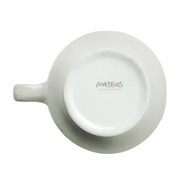 Mateus 基础款有机陶瓷马克杯 600ml - 灰色 - Mateus