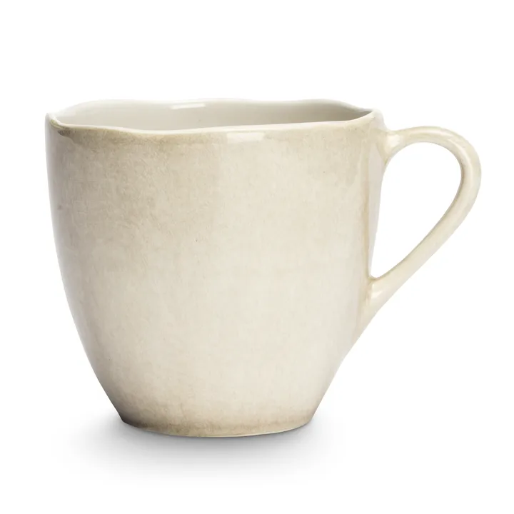 Mateus 基础款有机陶瓷马克杯 600ml - 沙色 - Mateus