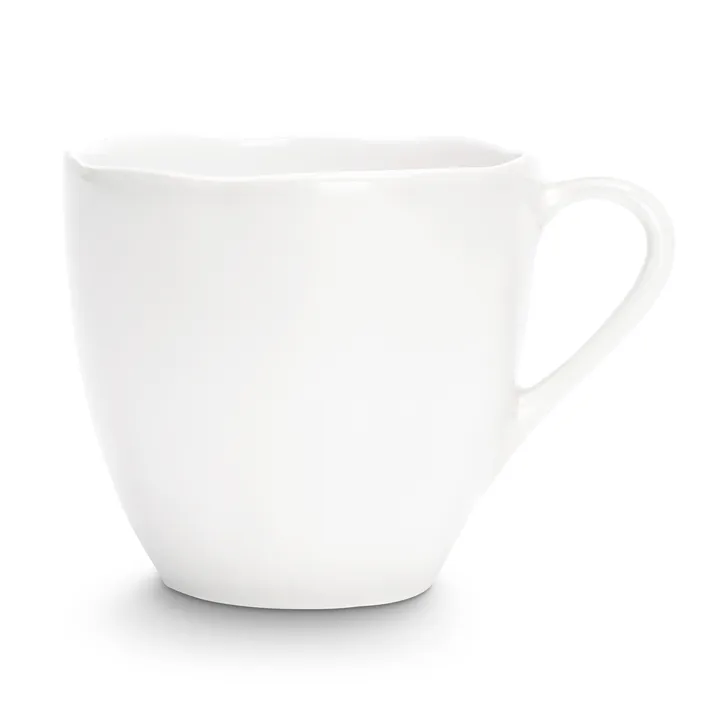Mateus 基础款有机陶瓷马克杯 600ml - 白色 - Mateus