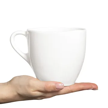 Mateus 基础款有机陶瓷马克杯 600ml - 白色 - Mateus
