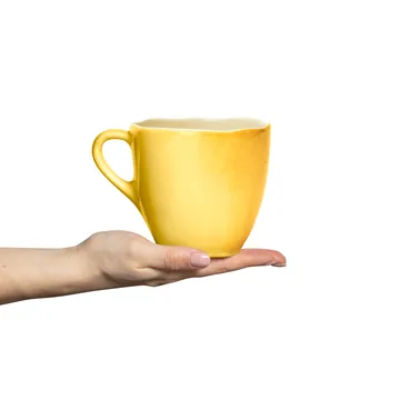 Mateus 基础款有机陶瓷马克杯 600ml - 黄色 - Mateus