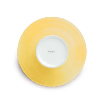 Mateus经典系列700ml手工彩绘碗 - 黄色 - Mateus
