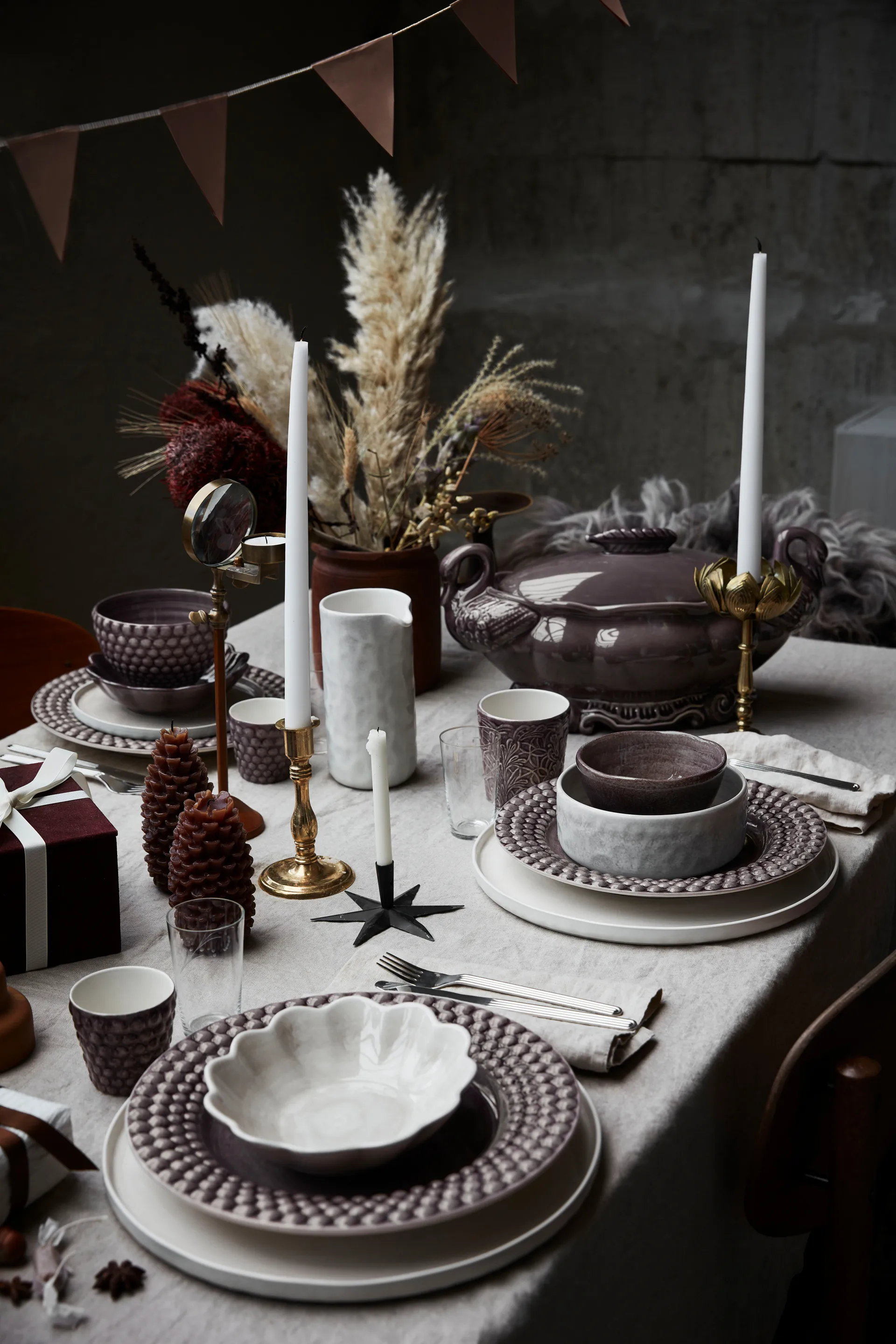 MSY 碗  75 cl, 灰色 Mateus