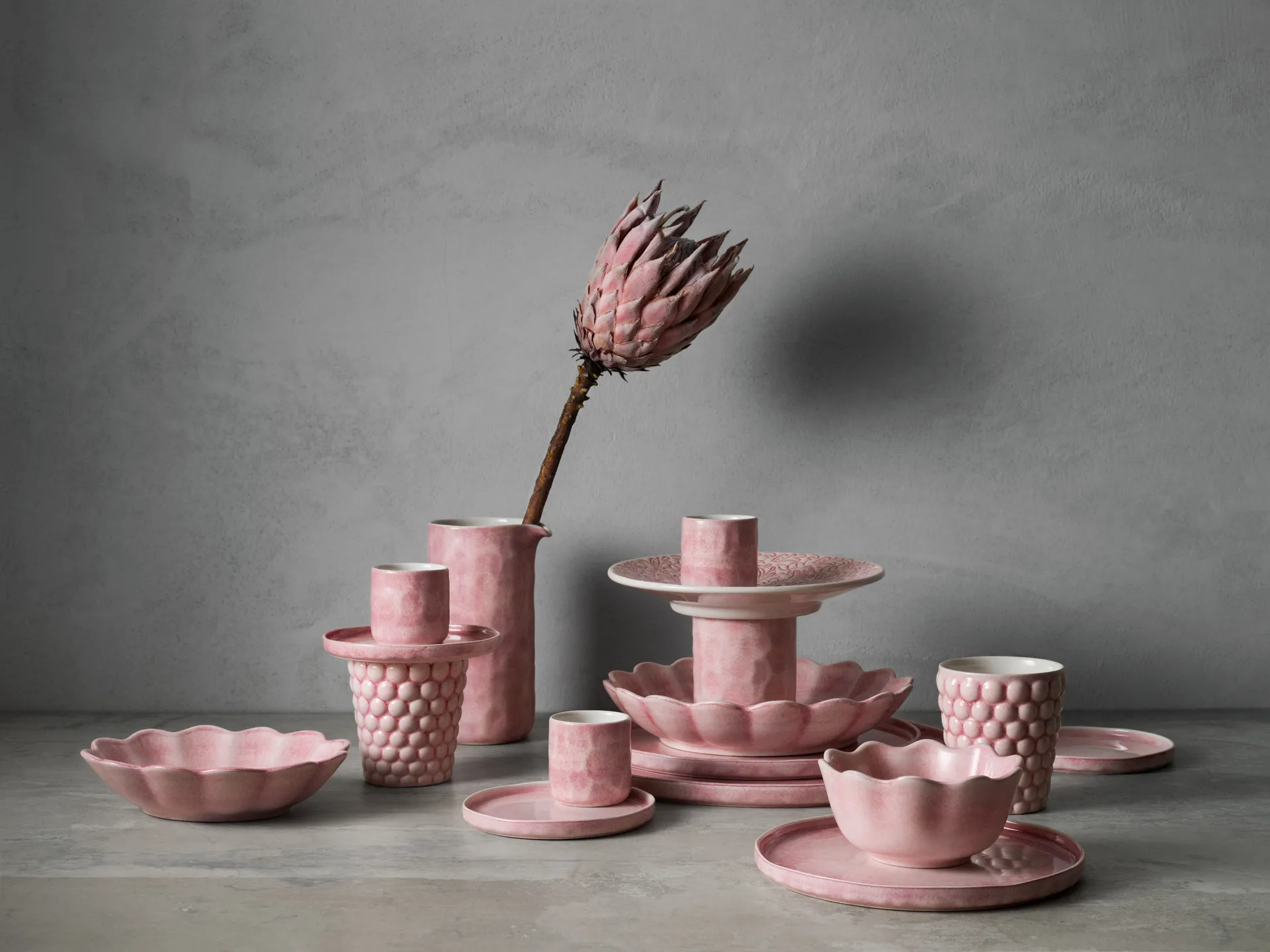 Oyster 碗  Ø13 cm, light 粉色 Mateus