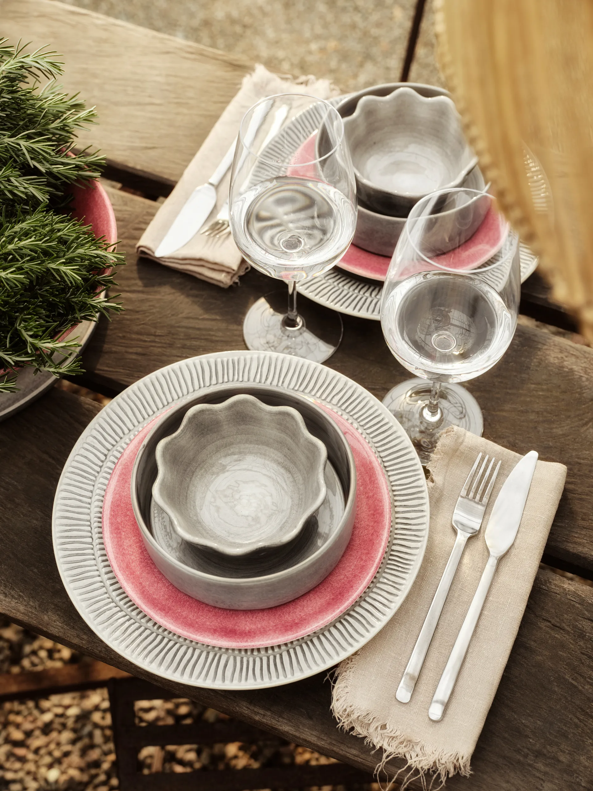 Oyster 碗  Ø13 cm, 灰色 Mateus