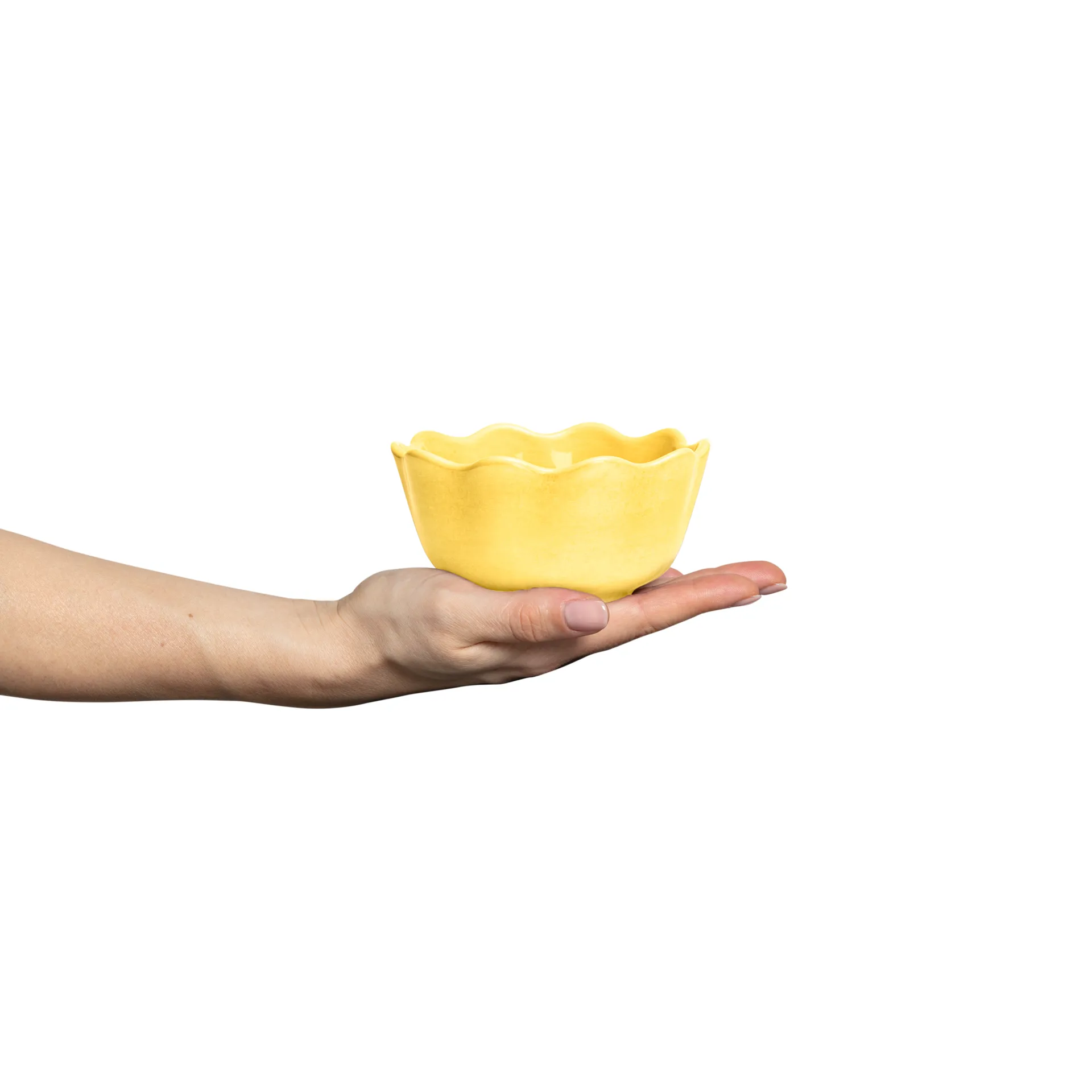 Oyster 碗  Ø13 cm, 黄色 Mateus